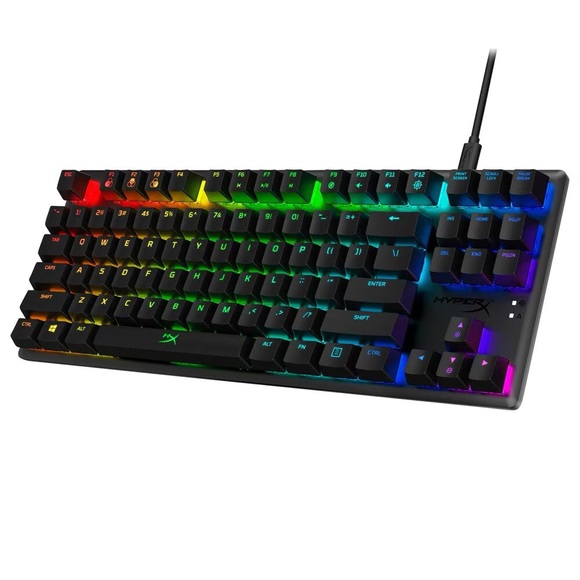 Kingston HyperX Alloy Pro HX-KB4BL1-US/WW Green Shaft Mechanical Gaming Keyboard - Picture 1 of 3